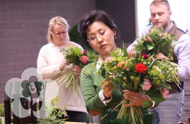 Handgebonden boeket / Hand tied bouquet