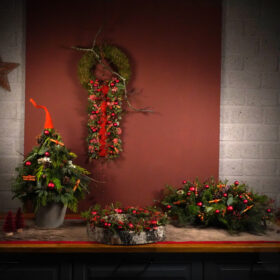 Kerstworkshop Bloemschikken